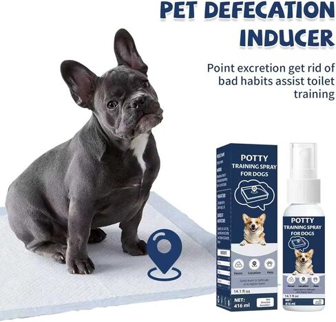 Potty Training Spray for Dogs,Puppy Potty Training Spray,Address Canine Inappropriate Elimination Habits | Proven HousebreakiHousebreng Methods for Indoor & Outdoor Environments 14.1 Oz in Kuwait