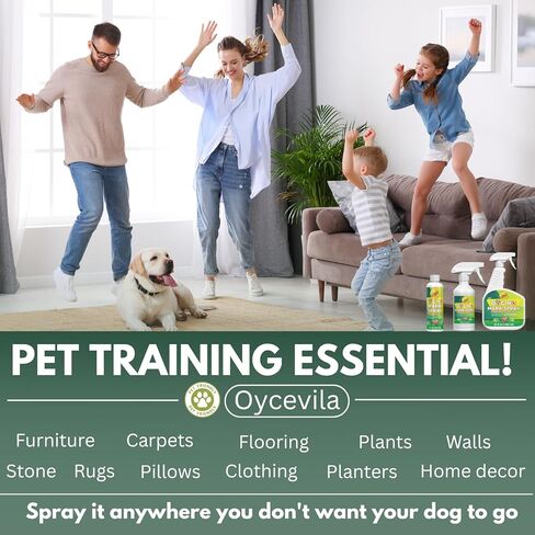 8oz No Pee Here Formula - Protects Carpets, Floors & Indoor - Stop Dog Pee Spray - Puppy Potty Training Spray - Housebreaking Training Aid for Puppies in Saudi Arabia