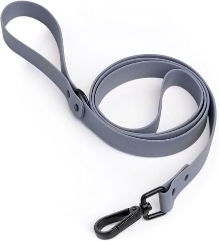Fei & Eve Waterproof Dog Leash - 4FT, Odor-Free PVC Material, Easy to Clean, 360° Swivel Hook, Suitable for Small, Medium & Large Dogs, Blush in Saudi Arabia