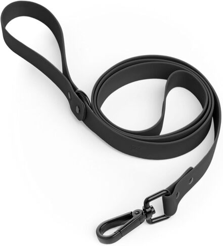 Fei & Eve Waterproof Dog Leash - 4FT, Odor-Free PVC Material, Easy to Clean, 360° Swivel Hook, Suitable for Small, Medium & Large Dogs, Blush in Saudi Arabia