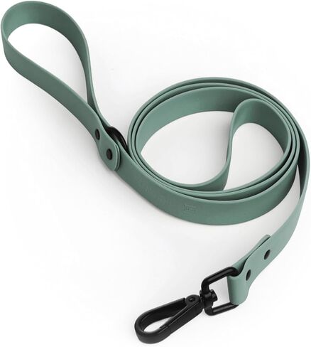 Fei & Eve Waterproof Dog Leash - 4FT, Odor-Free PVC Material, Easy to Clean, 360° Swivel Hook, Suitable for Small, Medium & Large Dogs, Blush in Saudi Arabia