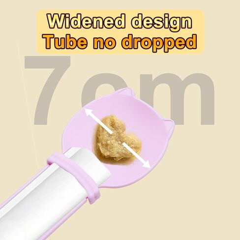 3PCS Cat Strip Feeder, Cats Stripe Squeeze Spoon, Multifunctional Lickable Treat Feeding Dispenser for Cat Liquid Snack and Wet Food in Kuwait