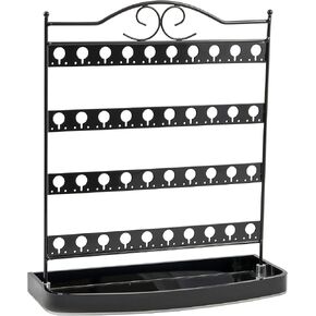 Mango Steam Earring & Jewelry Organizer with Classic Stand (White)