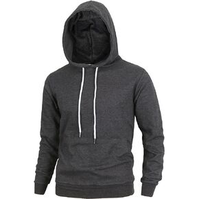 Lite Delights Men's Fashion Fit HOODIE Pullover with Kanga Pocket