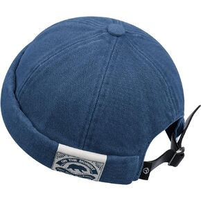 CLAPE Docker Leon Harbour Hat Unique Street Casual Lovers Visor-Less Sailor Skullcap Beanie Hat