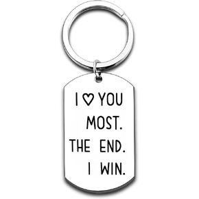 Husband Wife Keychain Gifts for Him Her Birthday Gifts Anniversary Jewelry Boyfriend Girlfriend Keychain