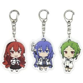 Inc. - Set of 3 Jobless Reincarnation Acrylic Keychain Roxy Migurdia, Eris Boreas Greyrat, Sylphiette (Sylphy) v2