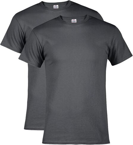 Men's Adult Regular Fit Short Sleeve Tee 2-Pack in Saudi Arabia