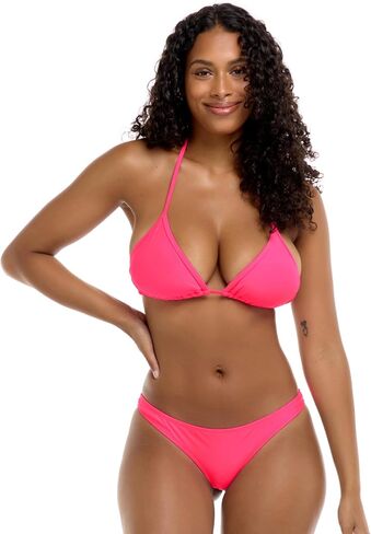 Body Glove Women's Standard Smoothies Kalea Solid Minimal Coverage Tie Side Bikini Bottom Swimsuit in Saudi Arabia