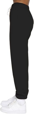 LYANER Women's Drawstring Elastic Waisted Fleece Jogger Athletic Sweatpant with Pockets in Saudi Arabia