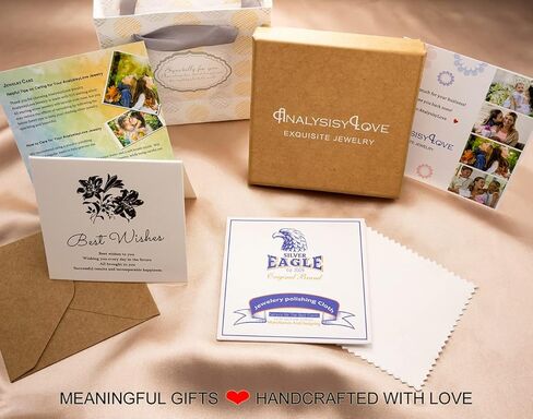 AnalysisyLove 21st Birthday Gifts for Her, Sterling Silver Infinity 2 Circle Necklace for Daughter, Gifts for 21 Year Old Women, Birthday Party Friendship Gift Ideas for Her in Kuwait