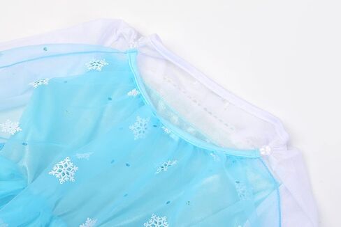 فستان الأميرة للفتيات من Uplus ME، فستان أميرة ملكة الثلج للأطفال الصغار في عيد الهالوين وأعياد الميلاد وحفلات الكريسماس in Kuwait