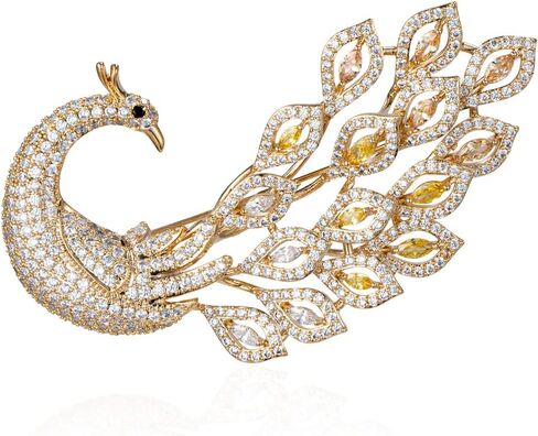 SHANLIHUA Brooch Zircon Natural Pearl Jewelry Ladies Fashion Pins in Saudi Arabia