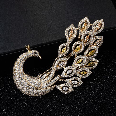 SHANLIHUA Brooch Zircon Natural Pearl Jewelry Ladies Fashion Pins in Saudi Arabia