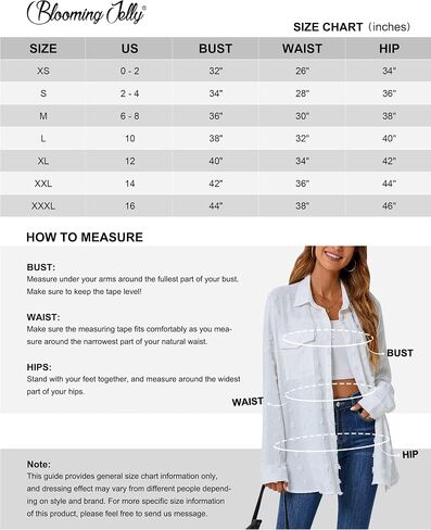 Blooming Jelly Womens Button Down Shirts White Long Sleeve Collared Business Casual Tops Work Blouses in Saudi Arabia