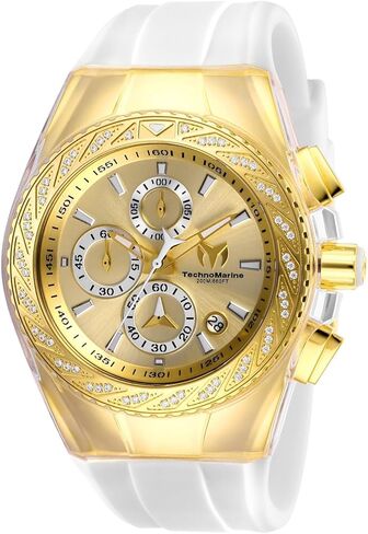 Technomarine Unisex TM-117045 Cruise Glitz Gold 45mm Watch in Kuwait