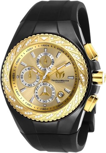Technomarine Unisex TM-117045 Cruise Glitz Gold 45mm Watch in Kuwait