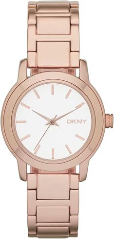 ساعة DKNY النسائية تومبكينز كوارتز معدنية بثلاثة عقارب رسمية in Saudi Arabia