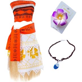 Moana Costume for Women, Adult Halloween Cosplay Costume Woman