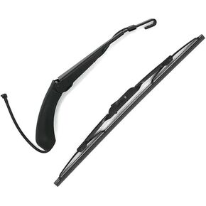 Arm Rear Wiper, Rear Windsheild Back Wiper Arm and Blade Set For Ford Excursion 2000-2005 New 1C7Z-17526-AA