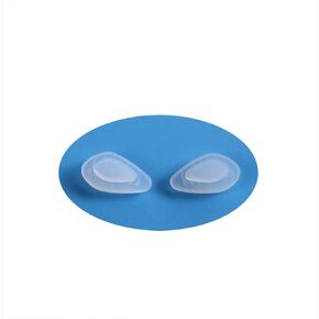 Coffee tree Premium Silicone Nose Pads for Nike Eyeglasses x3 Pairs (Black)