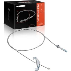 A-Premium Intermediate Side Parking Brake Cable Assembly Compatible with Ford Models: F-250 Super Duty/F-350 Super Duty 1999-2004 - Replace # F81Z2A793BA