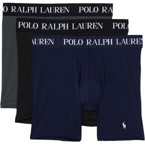 Polo Ralph Lauren Mens 4D Flex Performance Mesh Boxer Briefs 3 Pack in Saudi Arabia
