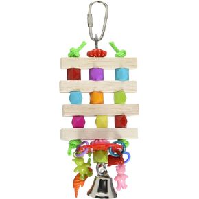 Super Bird Creations SB891 Balsa Bling Bird Toy, Small Bird Size, 7" x 2.5"