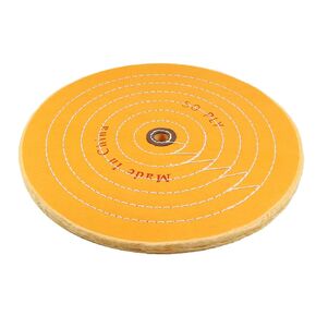 Utoolmart 12 Inch Cotton Buffing Wheel Polishing for Bench Grinder Tool 5/8" Arbor Hole 1 pcs