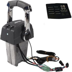 Marine Throttle Control Box 5006184 for BRP OMC EVINRUDE&Johnson top Mounted Control Box Dual Lever Binnacle