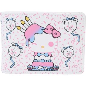Funko Pop! Sanrio: Hello Kitty 50th Anniversary All Over Print Cake Bi-Fold Wallet