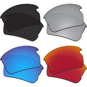 Flak 2.0 Lenses & Rubber Kits Replacement for Oakley Sunglass OO9295 Polarized