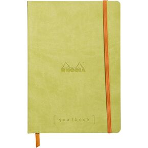 Rhodia Goalbook Journal, A5, Dotted - Anise Green