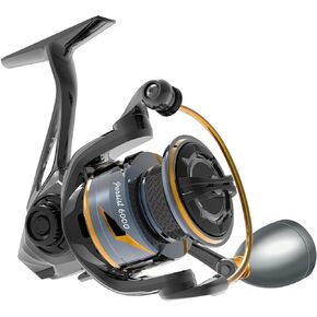 Tempo Persist Spinning Reel - Saltwater and Freshwater Fishing Reels, Aluminum Body with 7+1 BB, 30.9 LBs Max Drag Carbon Washer, Ultra Smooth Fishing Reel for Trout Catfish Bass
