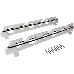 Sea-Dog 325626-1 6-Pole Rod Storage Rack White Horizontal/Overhead Mount