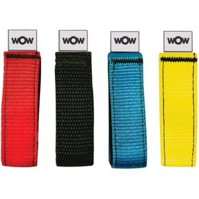Wow World of Watersports Straps, 12 Inch Secure Velcro Straps