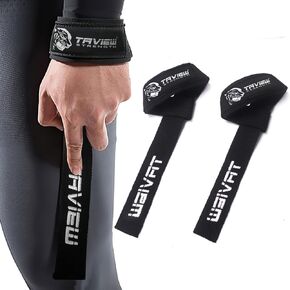 Premium Weight Lifting Wrist Hooks Straps for Maximum Grip Support - Deadlift Gloves & Grip Pads Alternative in Fitness Gym Power Training Pull Up Deadlifting & Shrugs