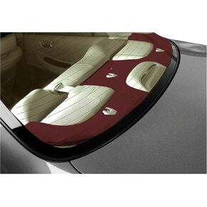 Coverking Custom Fit Dashcovers for Select Oldsmobile Cutlass Ciera Models - Velour (Wine) in Saudi Arabia