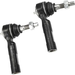 X AUTOHAUX 2pcs Front Outer Tie Rod End Links Suspension Steering Tie Rod for Chrysler 300 for Dodge Challenger Charger Dakota Durango Magnum ES3571