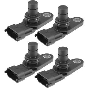 Motoforti Automotive Replacement Crankshaft Position Sensor, for Chevrolet Equinox Sport 2009 2008, Plastic, 12608424, Black, 4pcs
