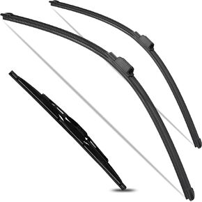 WINNERS Windshield Wiper Blade Replacement for 2018 2019 2020 2021 Chevy Equinox, Window Wiper Blades for My Car, Include Driver 24 inch, Passenger 18 inch and Rear 12 Inch, Beam Wipers (WH241812C)