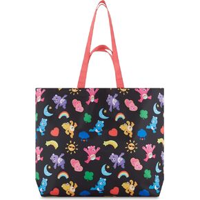 Care Bears Nylon Tote bag - Girls, Boys, Teens, Adults - All Over Print Single Handle Nylon Tote Handbag