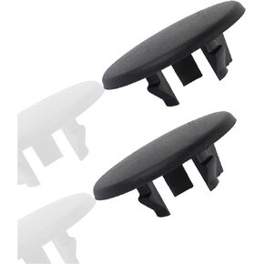 2PCS Armrest Cover Cap Compatible with 2007-2014 Chevrolet Yukon Cadillac Escalade - Replaces OEM#15279689 Rear Bucket Seat Arm Rest Snap - Professional Car Accessories Interior Parts