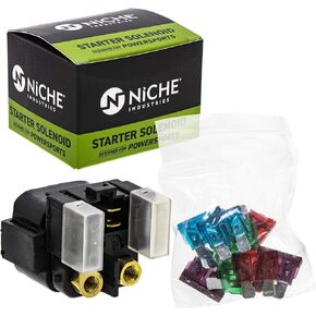 NICHE Starter Solenoid Relay Switch for Yamaha 4BH-81940-02 Kawasaki 27010-0709 3EL-81940-02