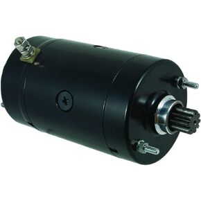 New Black Starter Compatible With 1971-1990 Harley Davidson ELECTRA GLIDE FLHC FLHTC 1200cc 1340cc 12V 3157073, 31570-73B, 31570-73C, 31570-73T, S108-41, SHI0011, 41022011, 41022029