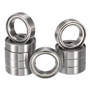 6705ZZ Deep Groove Ball Bearings, ID 25mm x OD 32mm x Width 4mm, Double Metal Shielded Ball Bearing Chrome Steel Z2 10pcs