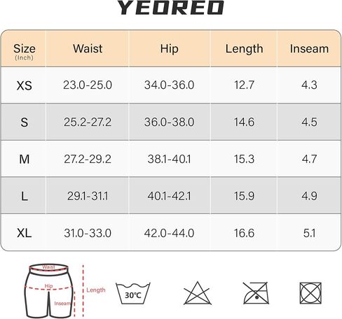 YEOREO Scrunch Workout Shorts with Pockets Charm Gym Biker Shorts for Women High Waisted Yoga Booty Shorts Light Blue S in Saudi Arabia