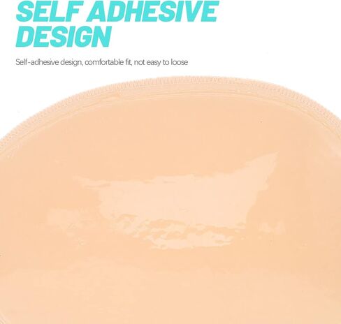 Lurrose Silicone Pads Fake Hip Pads Lifter Enhancer Padded Inserts Padding Buttock Padding for Women Shapewear As Shown in Saudi Arabia