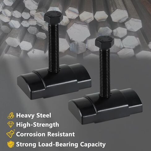 2PCS Torsion Bar Key Adjuster Block Nuts with Bolts Compatible with Silverado 2500HD 3500HD GMC Sierra 2500HD 3500HD Replace#: 11571153 in Saudi Arabia