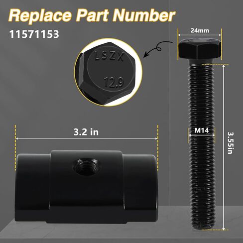 2PCS Torsion Bar Key Adjuster Block Nuts with Bolts Compatible with Silverado 2500HD 3500HD GMC Sierra 2500HD 3500HD Replace#: 11571153 in Saudi Arabia
